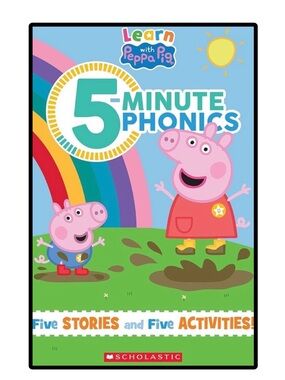 BUNDLE & SAVE🎉 Peppa Pig 5-Minute Phonics Book Softcover